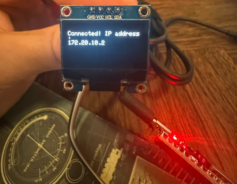 ESP32 SSD1306 OLED Screen Tinkering