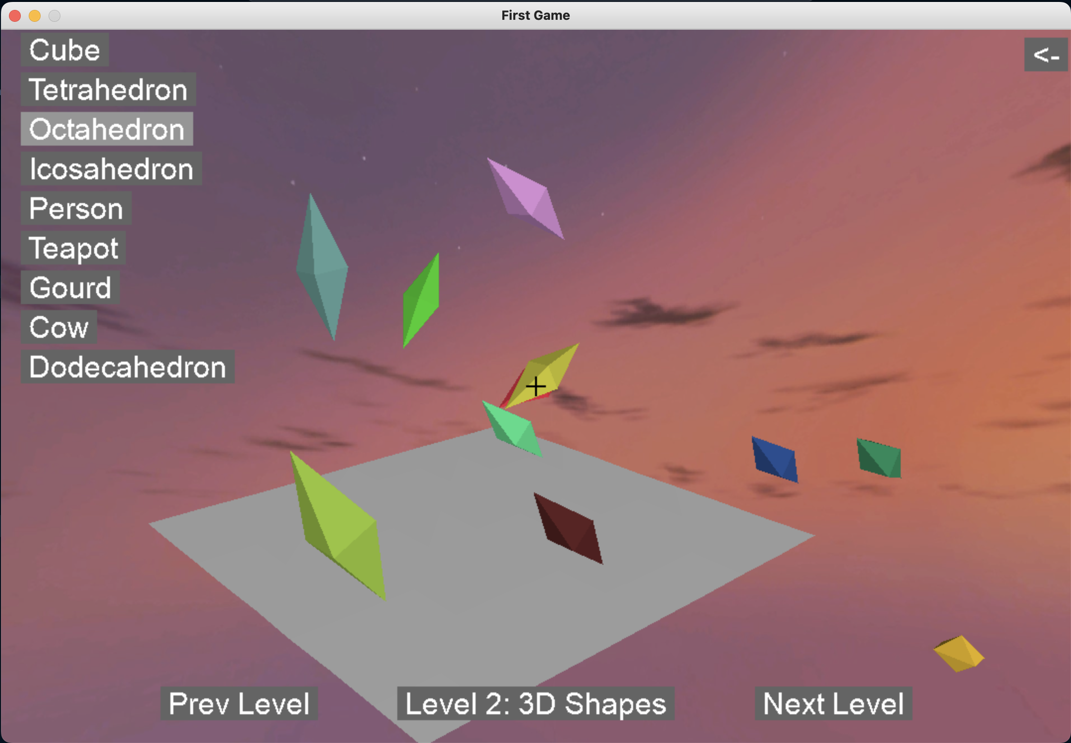 Pygame 3D Rendering Engine